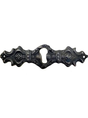 Mercansa Eco Lounge Antika Tarz Dekoratif Pirinç Anahtar Ağızlığı -  28X104MM, Oksit