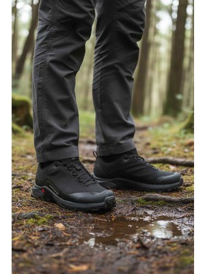 Ayk's Siyah Erkek Su Geçirmez Outdoor Ayakkabı 110396A-1 M