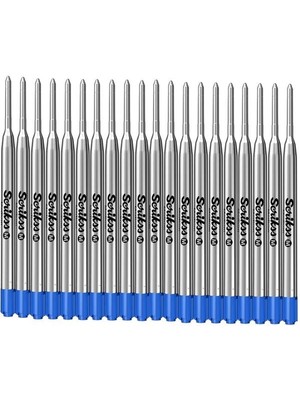 Scrikss Standart Refil Metal Dev Mavi 20’li Kutu