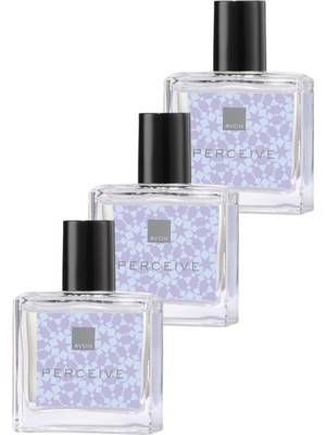 Avon Perceive Kadın Parfüm EDP 30 ml Çiçeksi Koku Üçlü Set Cinsiyet: Kadın