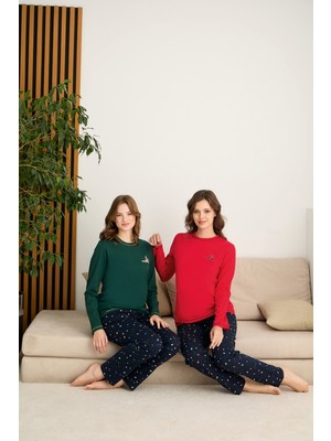 Nightlove Kadın Uzun Kollu Pijama Takımı