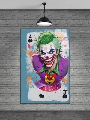 Marsilyan Joker Cam Tablo Ev Dekorasyon,balkon Dekorasyonu,dekoratif,duvar Tablo,mutfak Tablo