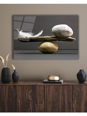 Marsilyan Hayat Ağacı Kare Cam Tablo