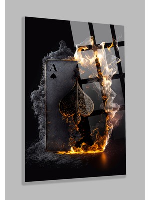 Marsilyan Ultra Yüksek Çözünürlüklü Iskambil Kartı Tasarımı Ev, Ofis Hediyesi