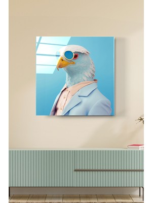 Marsilyan Kartal Cam Tablo, Dekoratif Cam Tablo