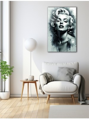 Marsilyan Marilyn Monroe Retro Cam Tablo