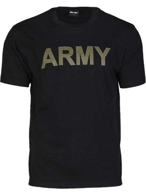 YDS Mıl-Tec T-Shırt Army -Siyah