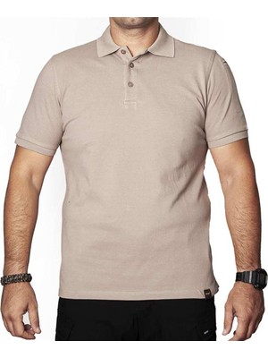 YDS PROFESSIONAL POLO T-SHIRT -BEJ