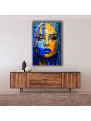 Marsilyan Çok Renkli Hayat Ağacı Cam Tablo