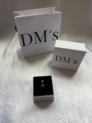 DMs Silver Siyah Galaksi Yıldızı Gümüş Charm'ı