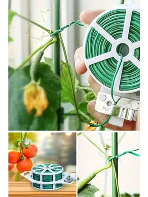 Ezel Glory 50 Metre Çok Amaçlı  Bitki Saksı Kablo Sabitleme Teli