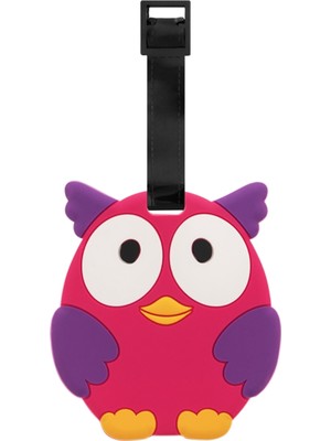 Pylones Çanta Etiketi - Valiz Etiketi - Ani Luggage Baykuş