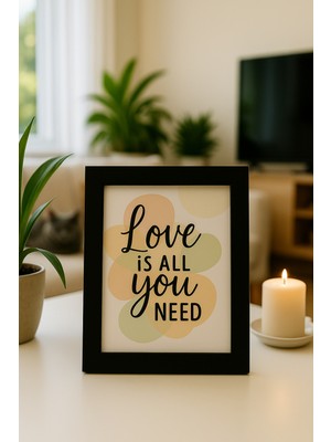 Trend Yankı 10X15 Siyah Çerçeve