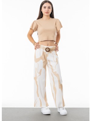 Asortix Kız Çocuk %100 Pamuklu Fitilli Model Alt-Üst TAKIM-AÜT-0036