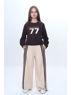 Asortix Kız Çocuk %100 Pamuklu Alt&üst Eşofman TAKIMI-EŞT-0035-372