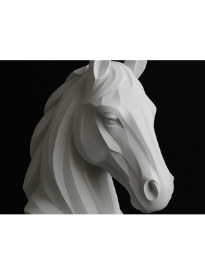 TSC 13CM At Figürü – Koleksiyonluk Detaylı Biblo – Ev Dekorasyonu Heykel Hediyelik