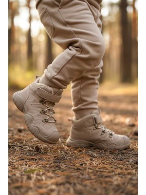 Ayk's Taba Hafif Cırtlı Içi Kürklü Çocuk Bot 2090 P