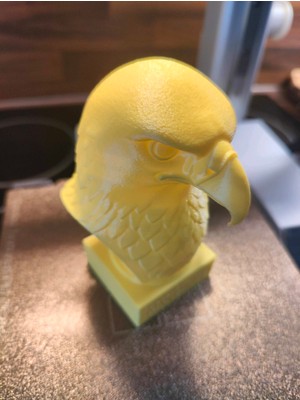 TSC Gold Renk 15 cm Modern Kartal Tasarım Biblo – Pla Üretim Dekoratif Ev Süsü