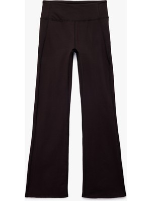 Koton Yüksek Bel Ispanyol Paça Slim Fit Tayt