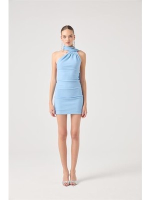 Markano Bella Elbise Mavi