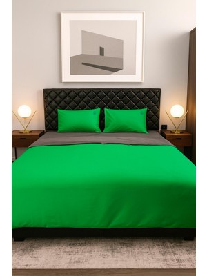 Benetton Yeşil Tek Kişilik Nevresim Takımı