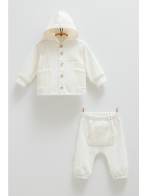 Caramell Little Emu Cool Spring Kapüşonlu 2'li Takım