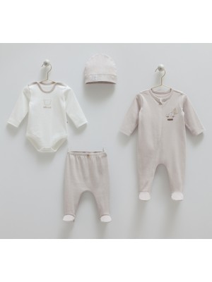 Caramell Little Emu Hello Forest 4'lü Zıbın Seti