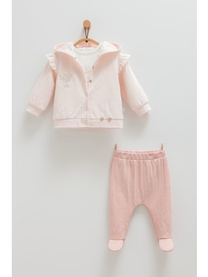 Caramell Little Emu Rose Baby 3'lü Takım