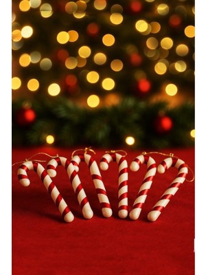 Empressco Çok Renkli Yılbaşı Ağacı Süsü, Simli Kar Taneleri, 12 Parça, Eğlenceli Dekorasyon