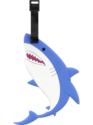 Pylones Çanta Etiketi - Valiz Etiketi - Ani Luggage Köpek Balığı