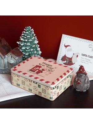 Sarkap Home Wish Mail Box Dekoratif Metal Saklama Kutusu