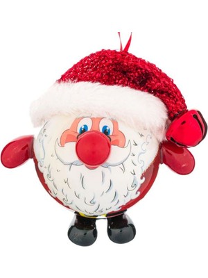Empressco Kırmızı Noel Baba Şapkası LED Burun Ağaç Süsü, Yılbaşı Dekorasyonu