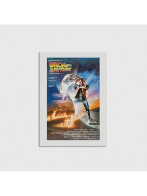 Domirus Back To The Future I (1985) Çerçevesiz Poster Duvar Dekorasyonu