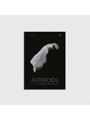 Domirus Nasa - Asteroids Çerçevesiz Poster Duvar Dekorasyonu