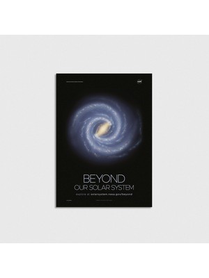 Domirus Nasa – Beyond Our Solar System Çerçevesiz Poster Duvar Dekorasyonu