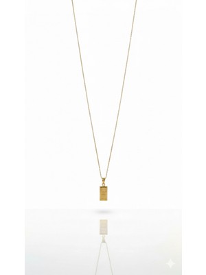 Güzide Kuyumcu 14 Ayar Altın Külçe Kolye 909