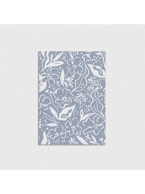 Domirus White Flowers Çerçevesiz Poster Duvar Dekorasyonu