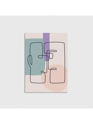 Domirus Face To Face V3 Çerçevesiz Poster Duvar Dekorasyonu