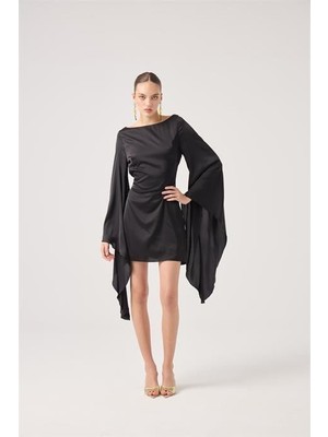 Markano Halle Elbise Siyah