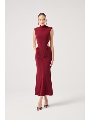 Markano Zuzana Elbise Bordo