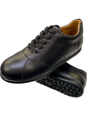 Sula Büyük Numara Erkek Ayakkabı 45-46-47-Iç ve Dış Yüzey DERİ-777-SİYAH