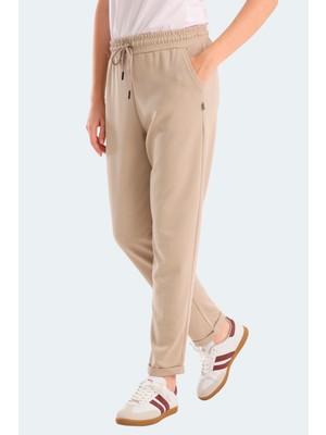 Slazenger Icepaw I Kadın  Bej Eşofman Altı