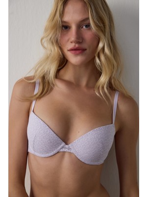 Penti Lila Pleasure Lace Dantel Sütyen