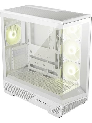 MSI Mag Pano 130R Pz Whıte Panoramık Gamıng Mıd-Tower Pc Kasası Beyaz