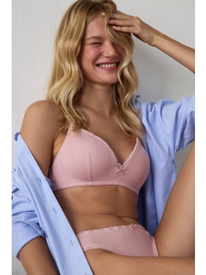Penti Pembe Comfy Cosy Pointel Sütyen