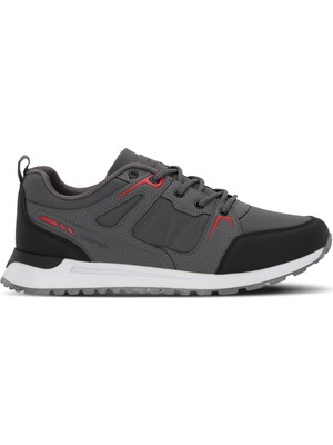 Slazenger Outback I Erkek  Füme / Siyah Günlük Spor Ayakkabısı