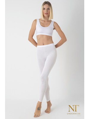 NT Underwear Kadın Bambu Uzun Tayt – Hafif, Rahat, Terletmeyen