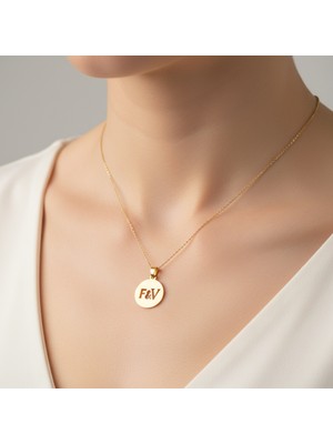 TabiTela 8 ayar altın kolye ucu F&V GM11539 1 gr