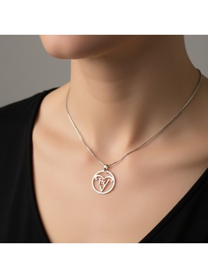 TabiTela 925 Ayar gümüş kolye F&V SM11536