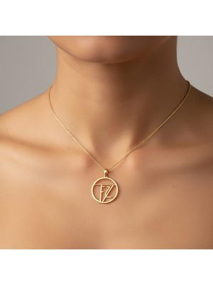 Tabitela 8 Ayar Altın Kolye Ucu F&z GM11571 0.5 gr